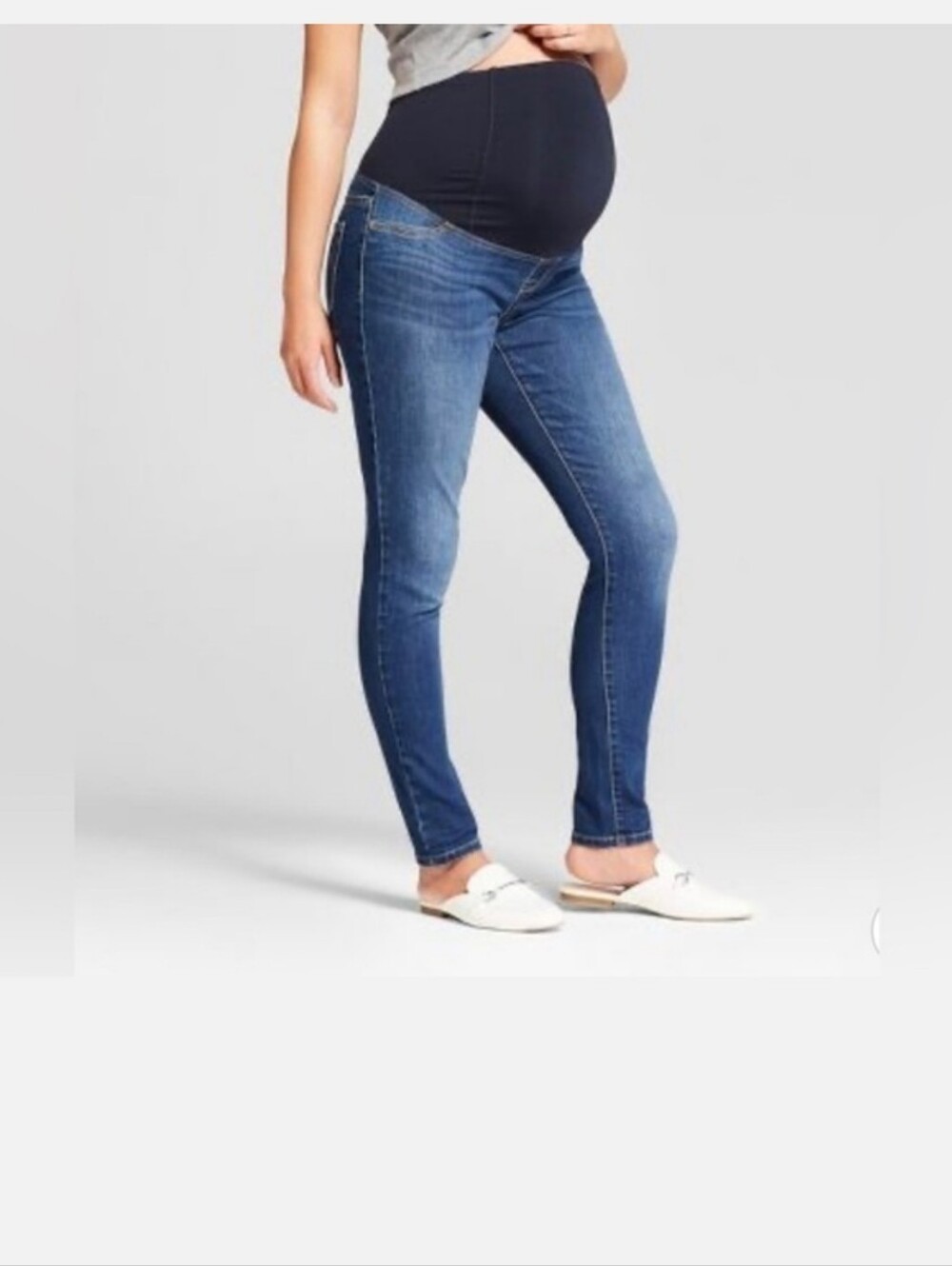 Isabel Maternity by Ingrid & Isabel Dark Blue Skinny Jeans